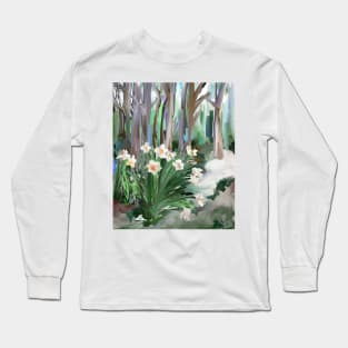 Narcissus in the Forest Long Sleeve T-Shirt